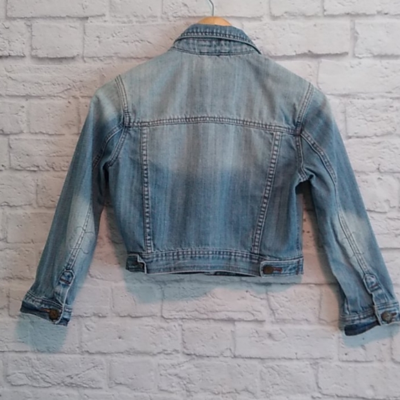 Cropped Denim Stud Jean Jacket - Picture 5 of 9